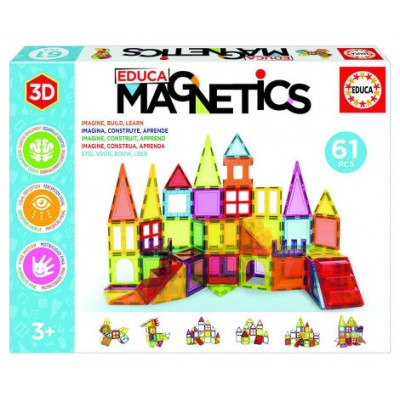 JUEGO MAGNETICS 61 PCS 20024 EDUCA 20024 (Espera 4 dias)